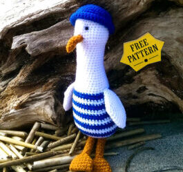 Crochet Seagull 1