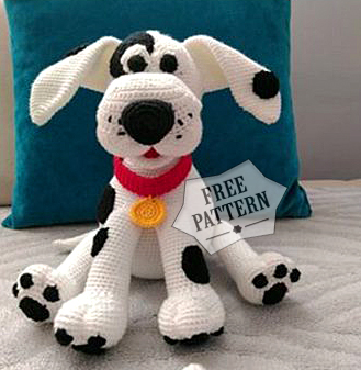 Amigurumi Dalmatian Dog Free Pattern-2