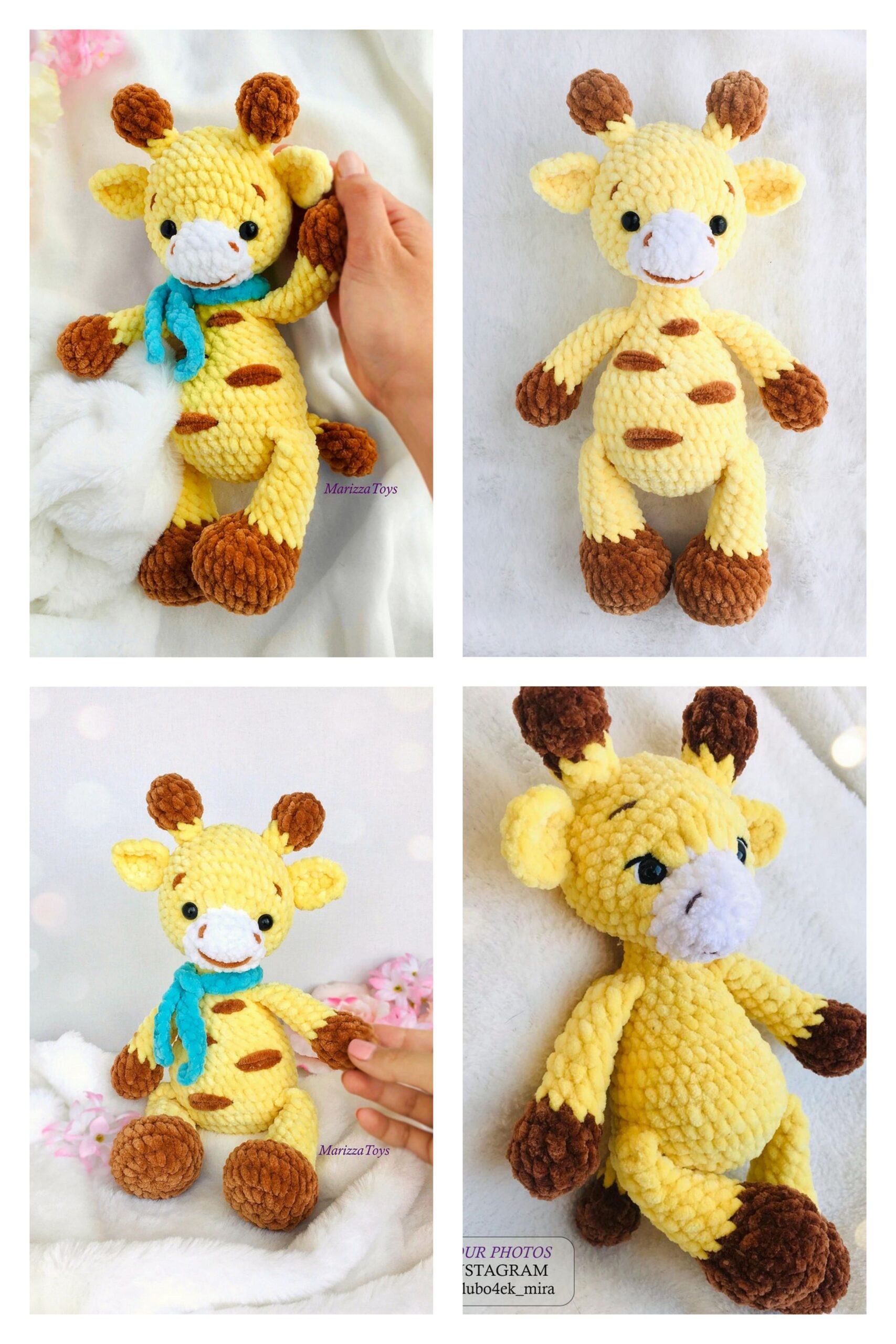 Amigurumi Female Giraffe Free Pattern-2 – Free Amigurumi Crochet