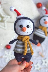 Amigurumi Little Penguin Free Pattern-3