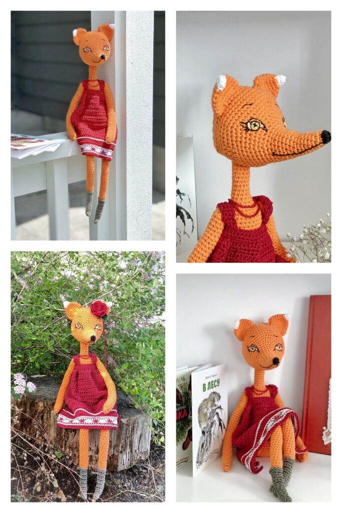 Plush Fox Crochet 3 4 Min