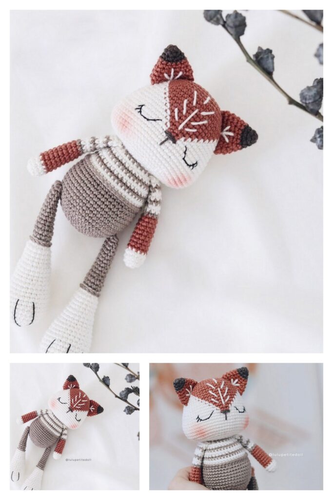 Plush Fox Crochet 3 5 Min