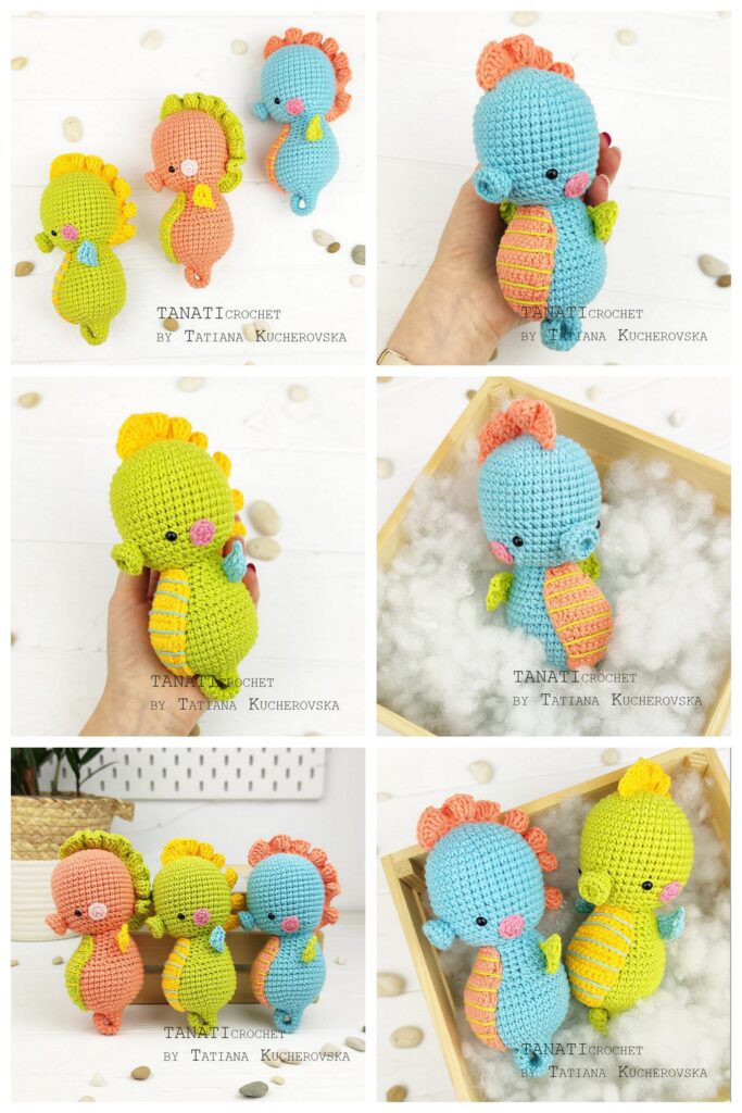 Crochet Seahorse 1 6 Min