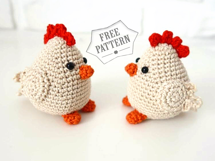 Amigurumi Cute Chicken Free Pattern-2