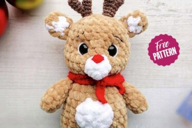 Plush Christmas Baby Deer 3