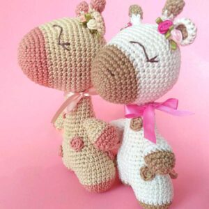 Amigurumi Amelie The Giraffe Free Pattern-4