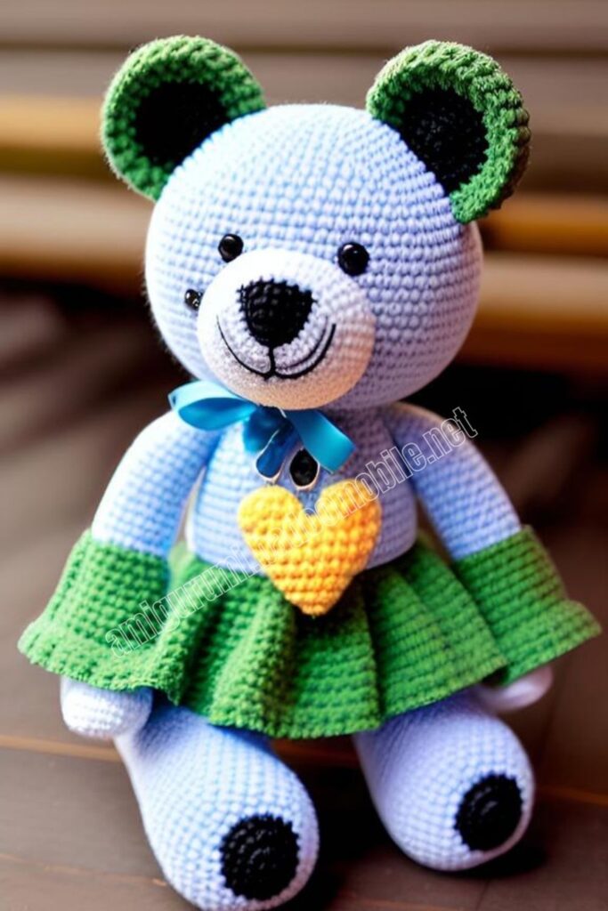 Cute Teddy Bear 5 8