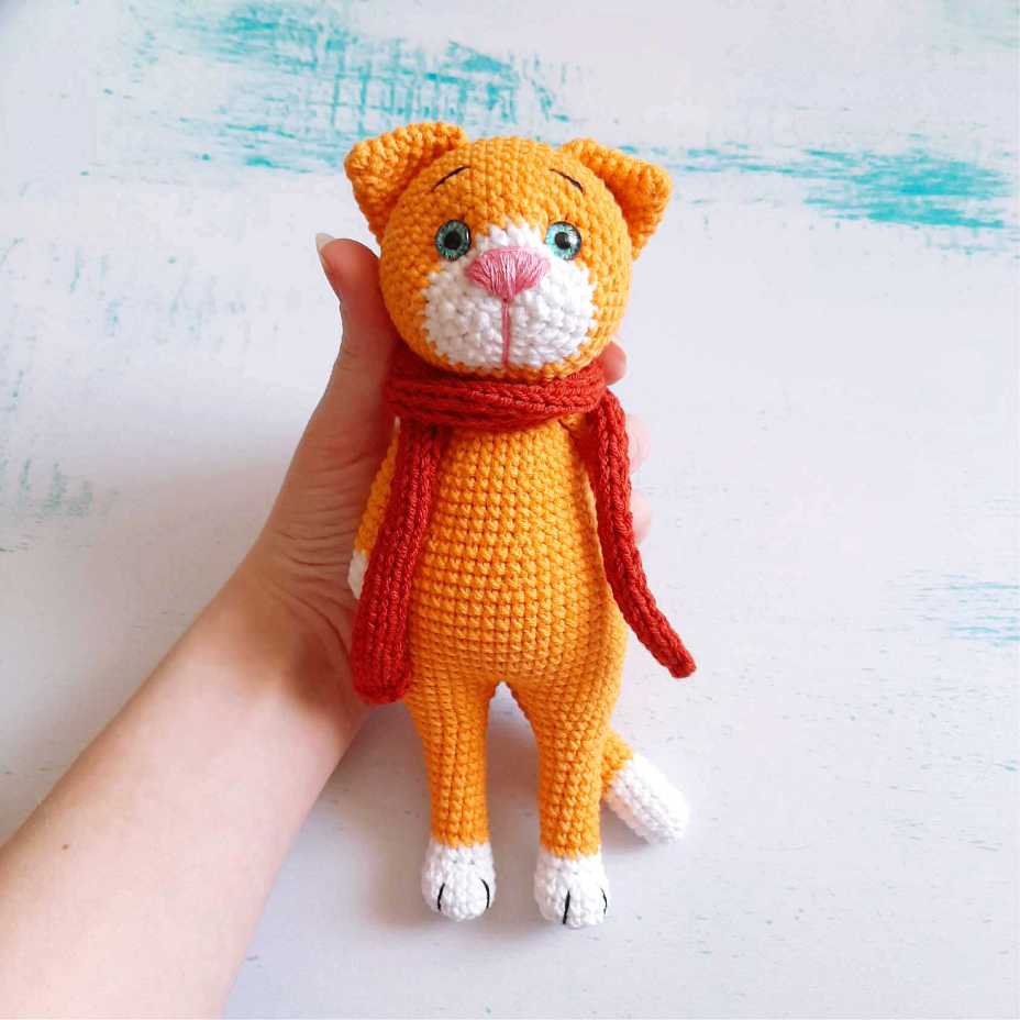 Amigurumi Orange Kitten Free Pattern-2