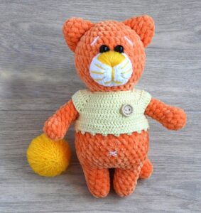 Amigurumi Orange Cat Free Pattern-1