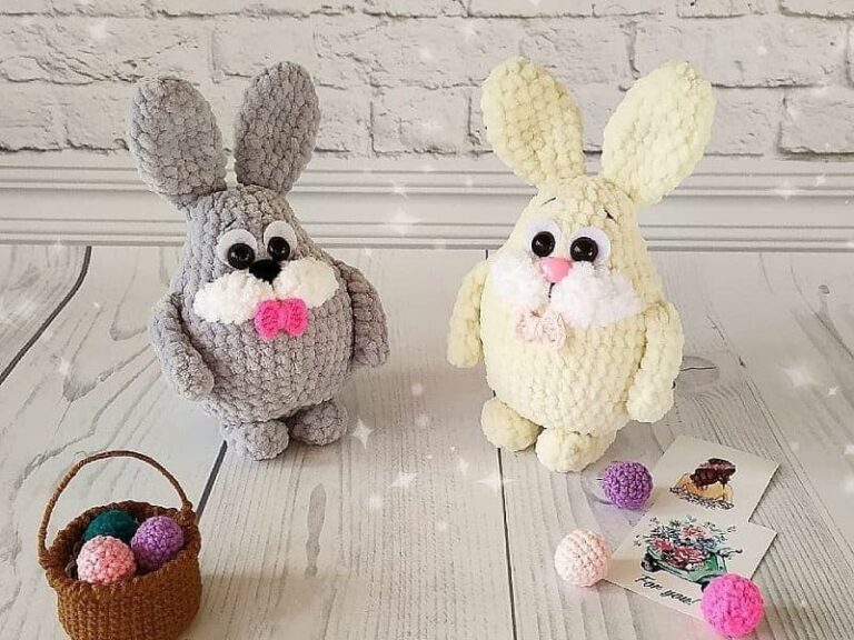 Amigurumi Benny Easter Bunny Free Pattern-3 – Free Amigurumi Crochet