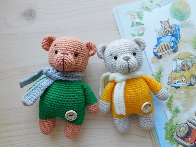 Amigurumi Crochet Bear Free Pattern-4