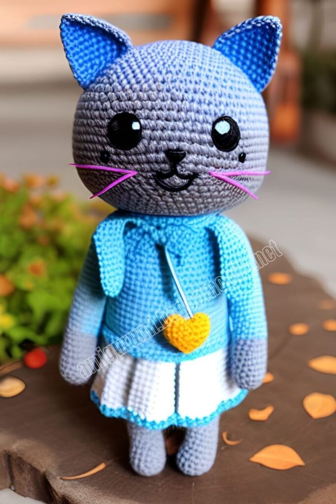 Crochet Cat 2 3
