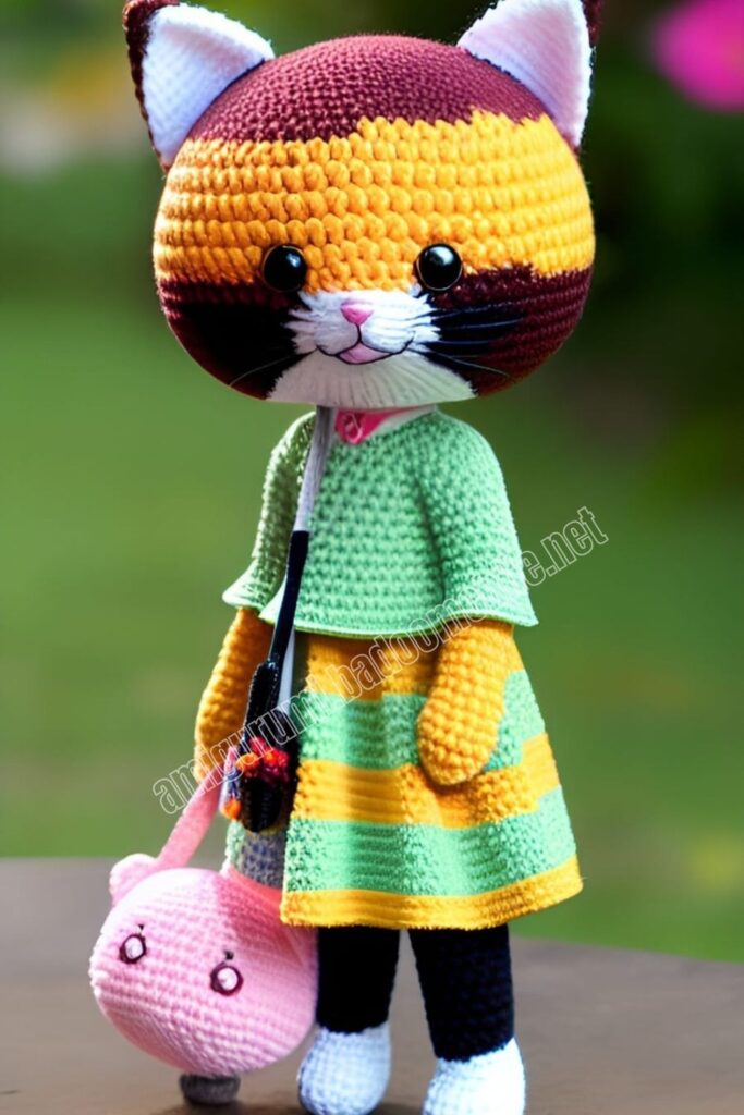 Crochet Cat 2 6