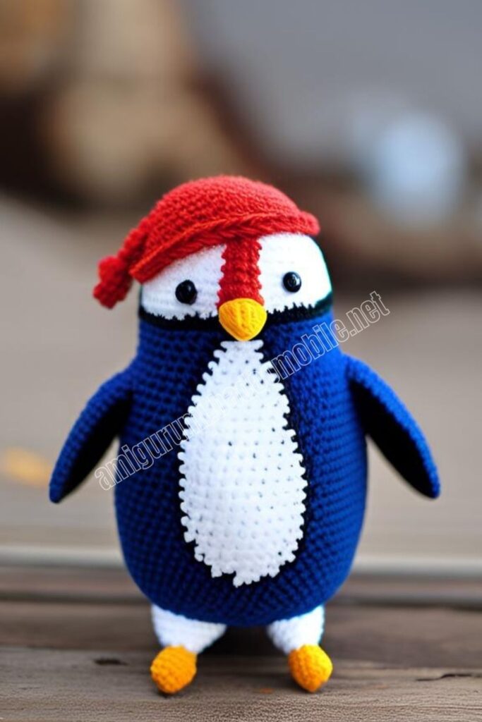 Crochet Penguin 2 3