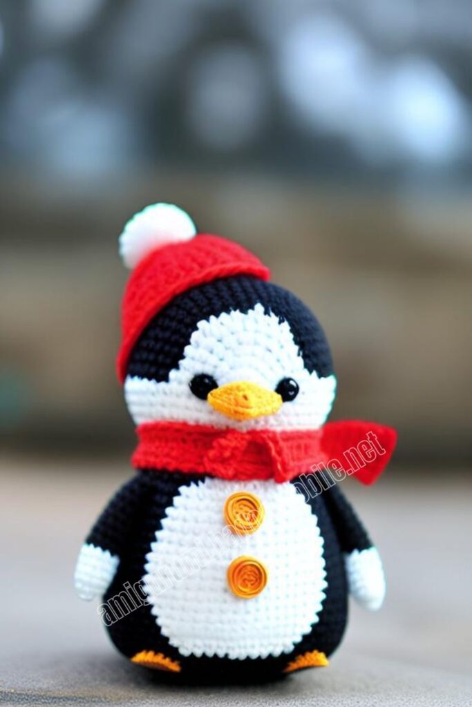 Crochet Penguin 2 8