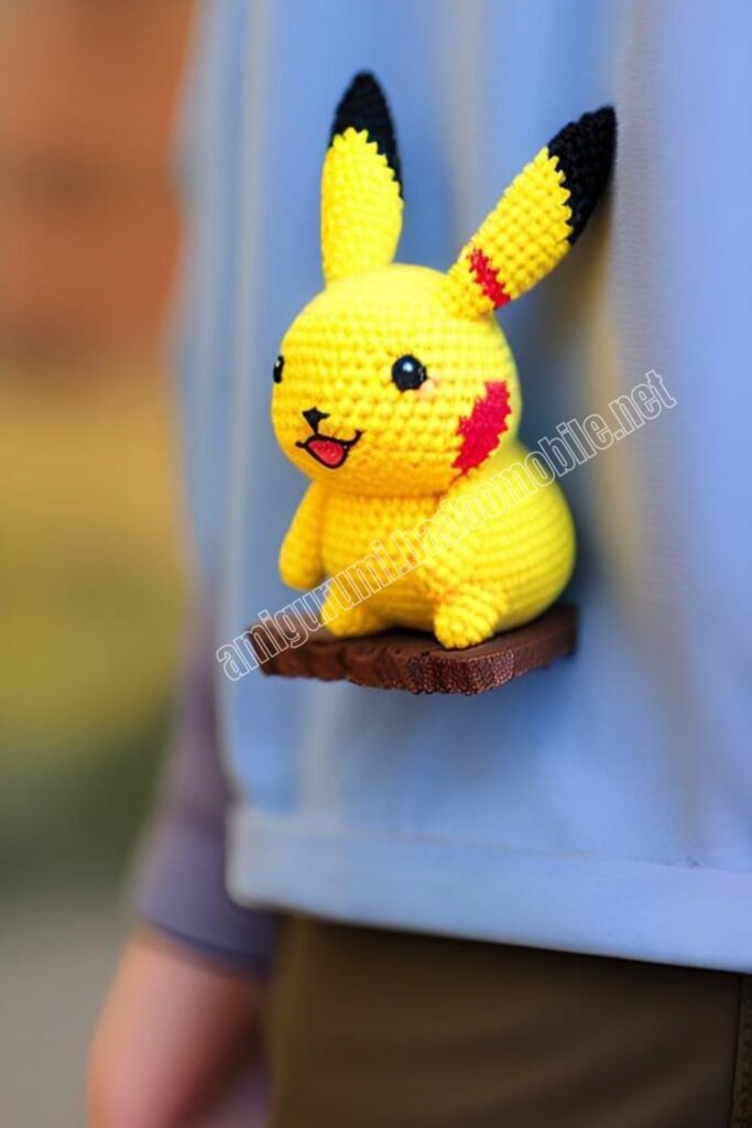 Crochet Pikachu 1 11