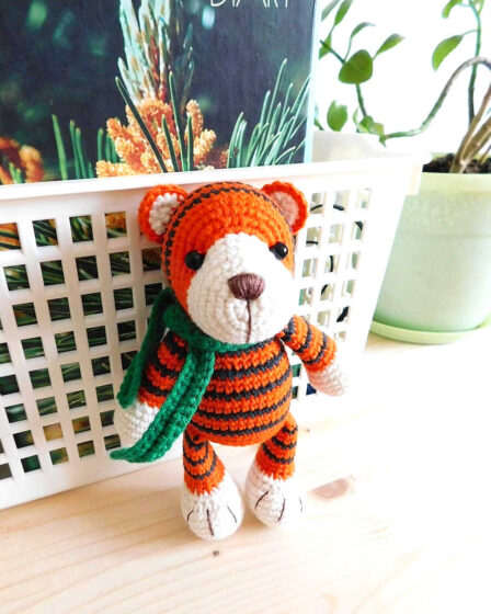 Crochet Tiger 1
