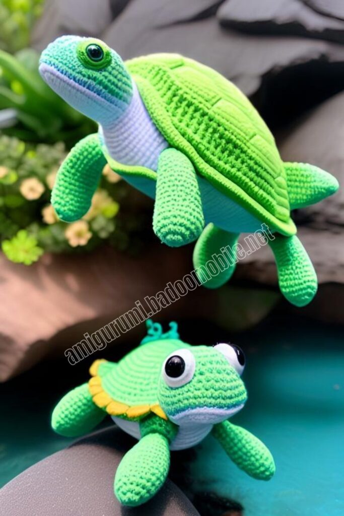 Crochet Turtle 2 3
