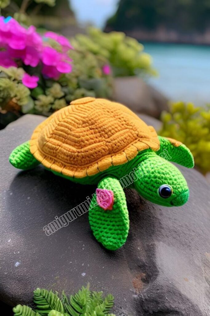 Crochet Turtle 2 4