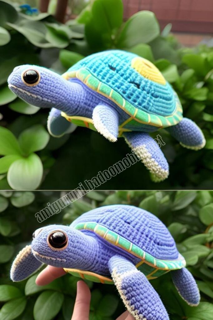 Crochet Turtle 2 5