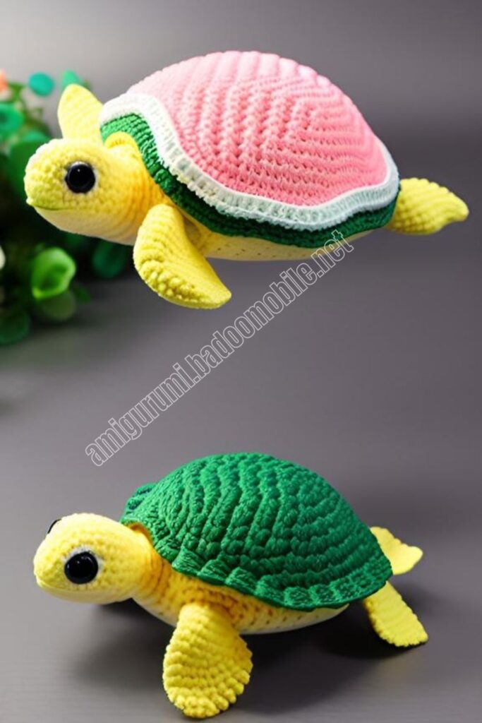 Crochet Turtle 2 6