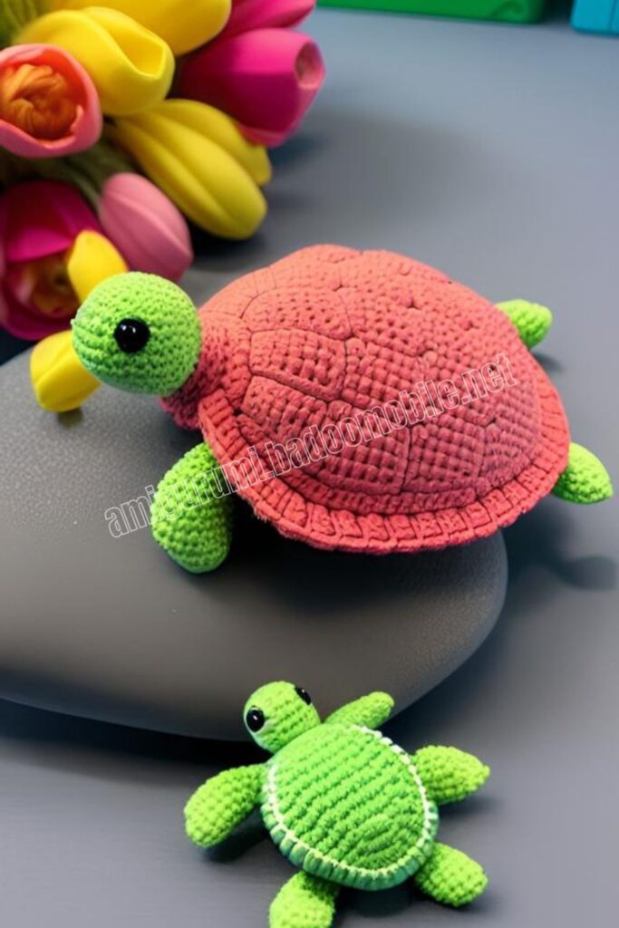 Crochet Turtle 2 7