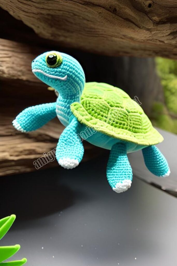 Crochet Turtle 2 8