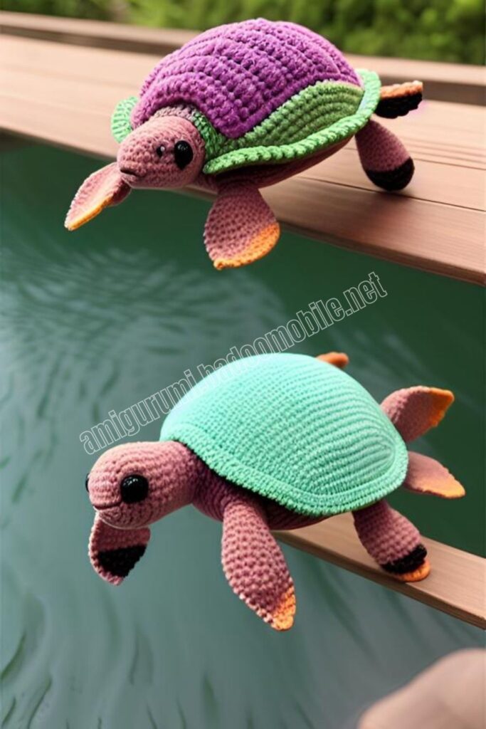 Crochet Turtle 2 9