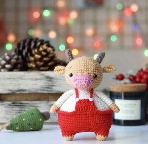 Amigurumi Funny Bull Free Pattern-3