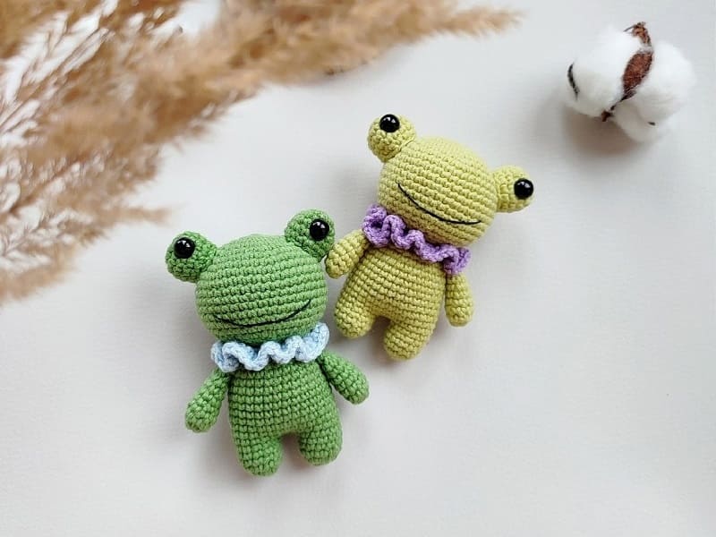 Amigurumi Little Frog Free Pattern-2