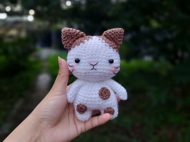 Amigurumi Little Sweet Cat Free Pattern-3