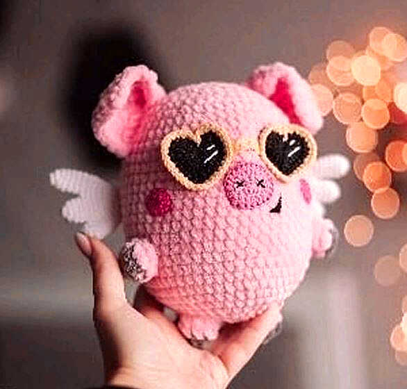 Amigurumi Sweet Piggy Free Pattern-4