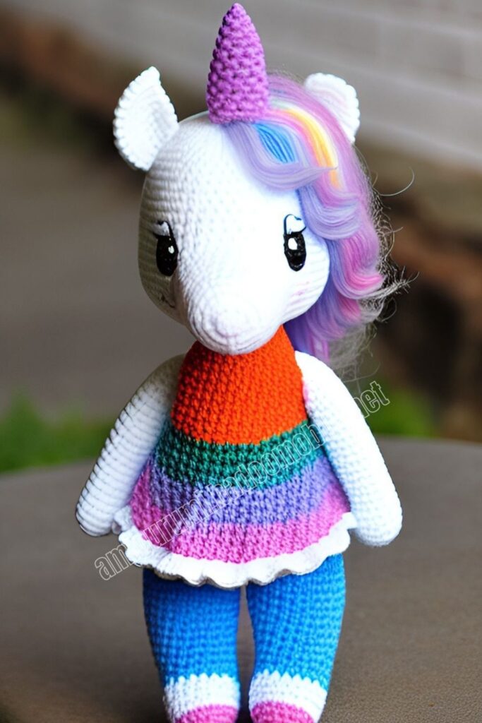 Unicorn Crochet 2 10