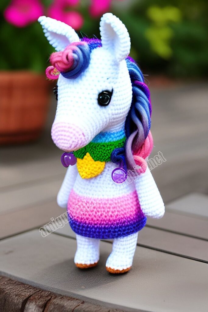 Unicorn Crochet 2 11
