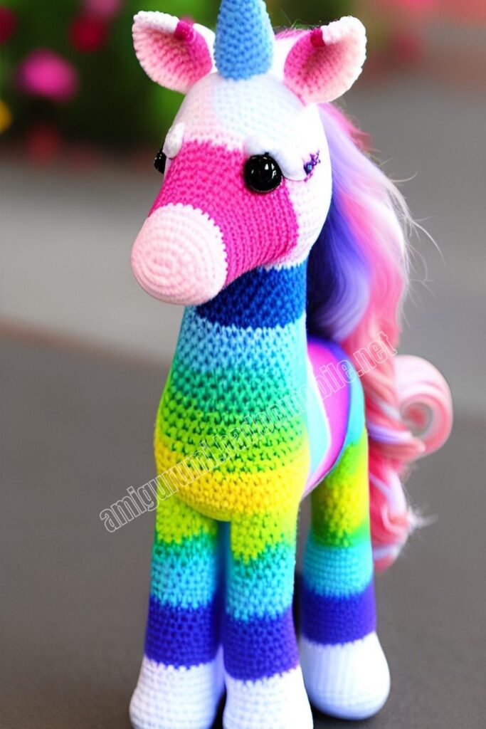 Unicorn Crochet 2 6