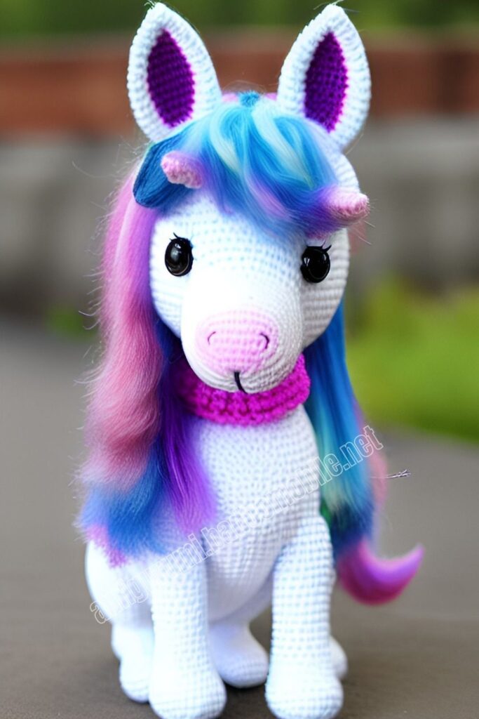 Unicorn Crochet 2 8