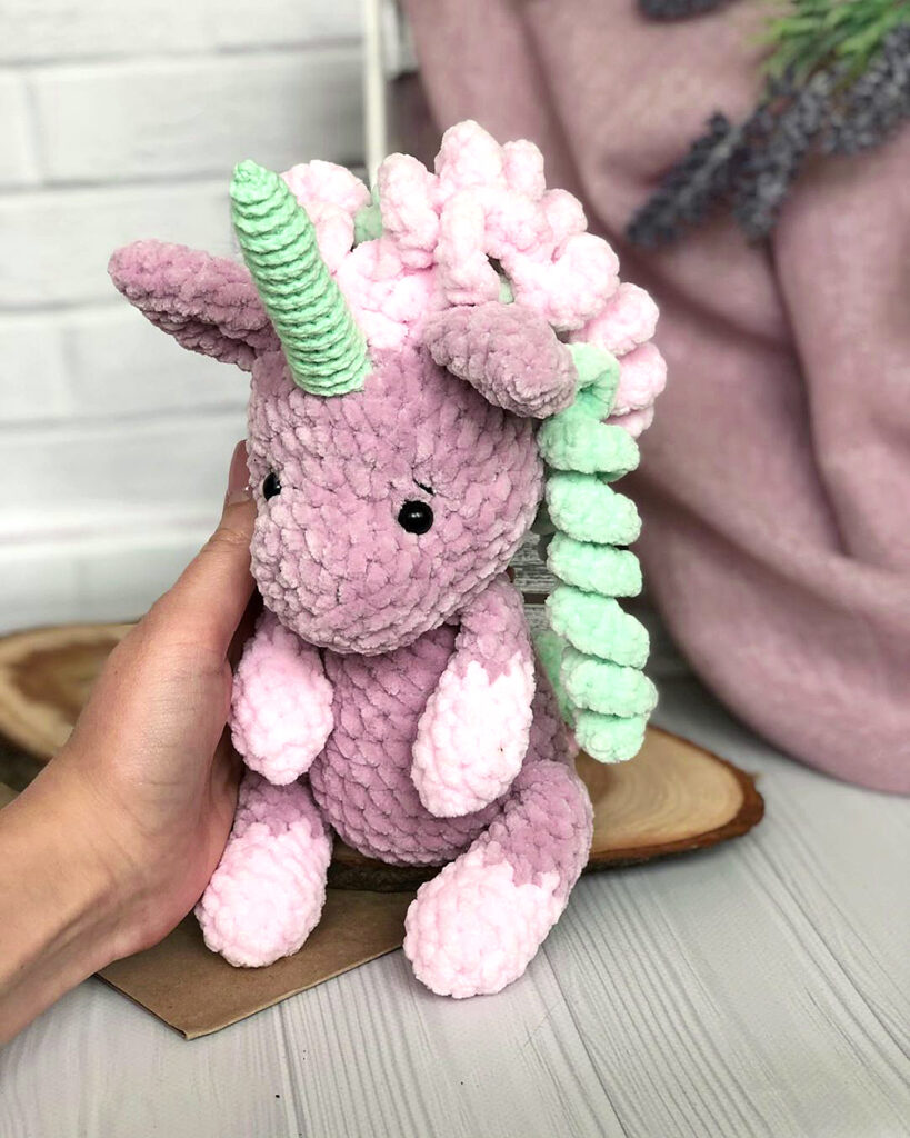 Amigurumi Unicorn Crochet Free Pattern-2