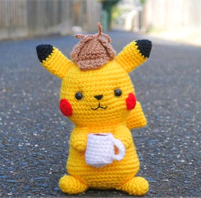 Amigurumi Crochet Pikachu Free Pattern-1