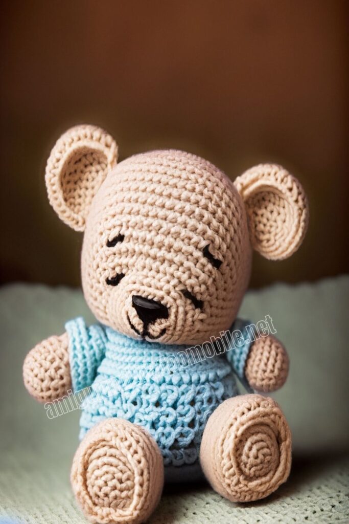 Crochet Bear 4 10