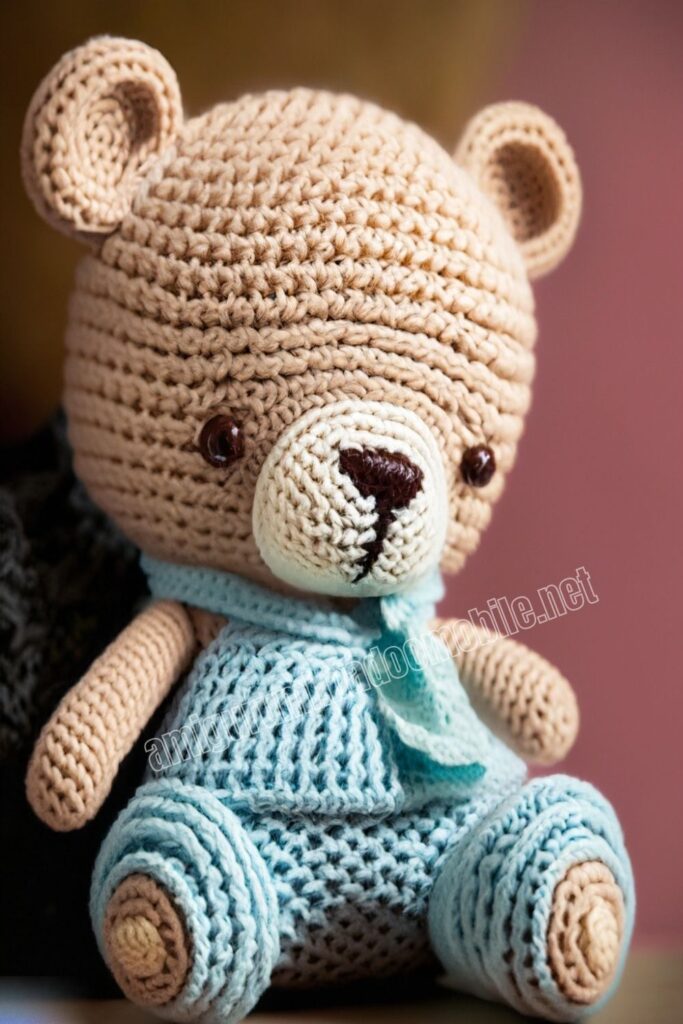 Crochet Bear 4 11
