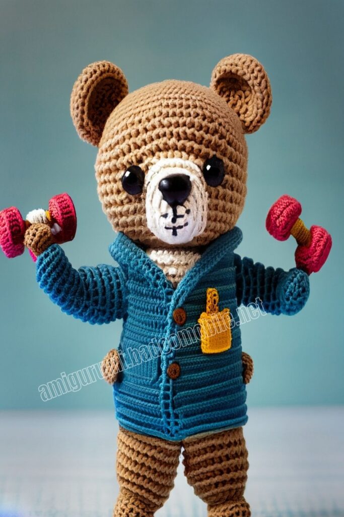 Crochet Bear 4 12