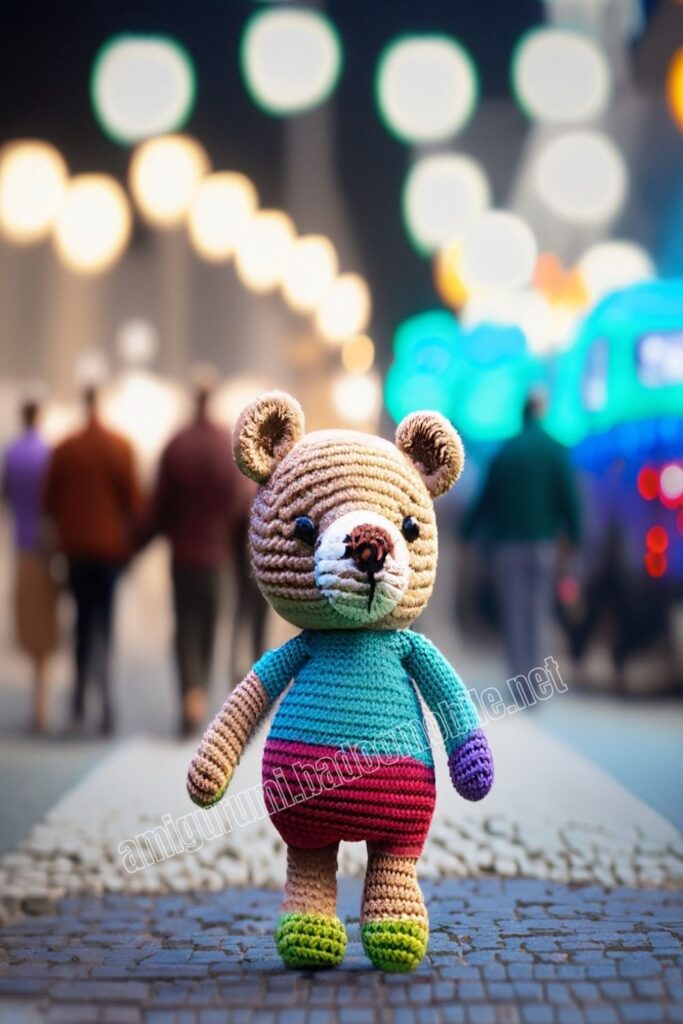 Crochet Bear 4 3
