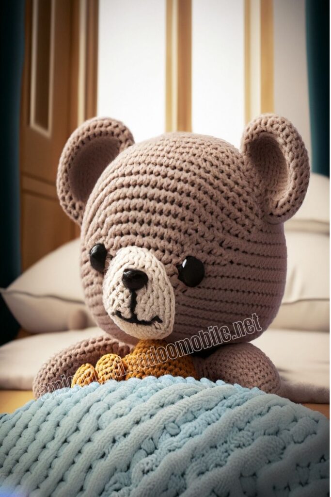 Crochet Bear 4 5