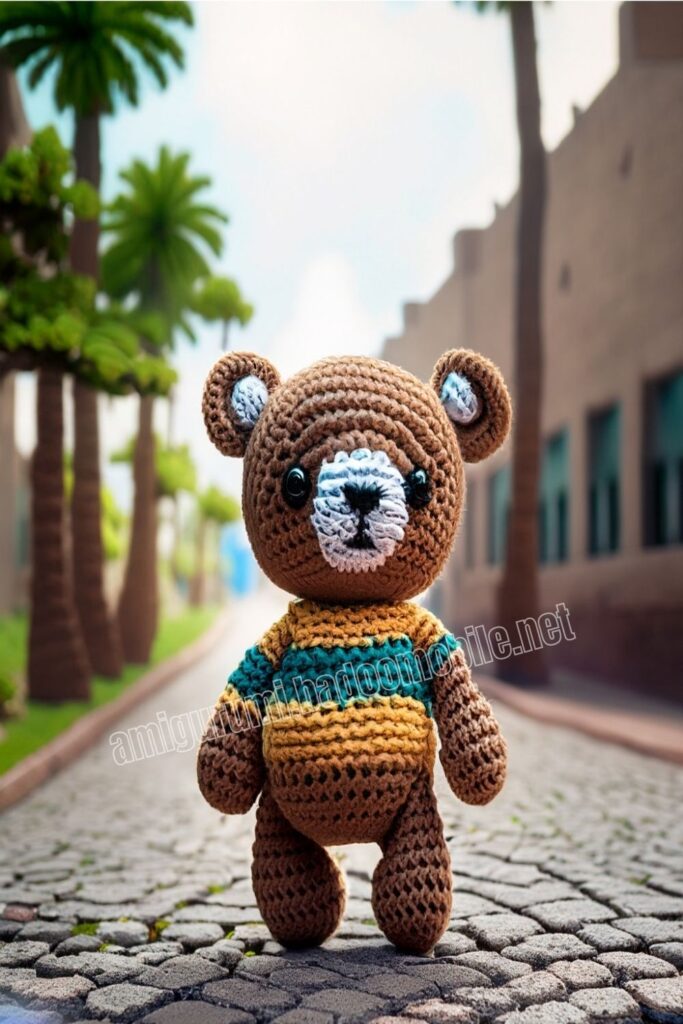 Crochet Bear 4 7