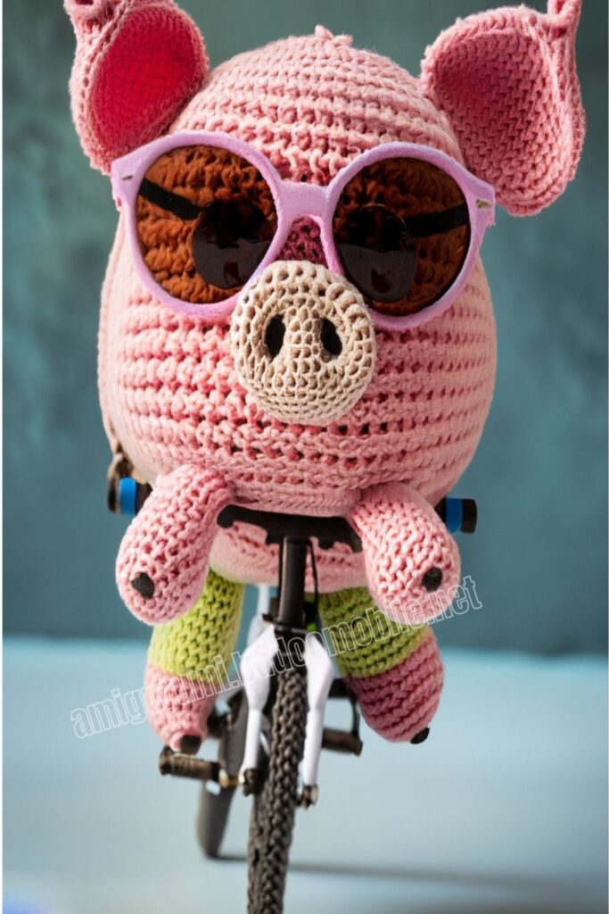 Crochet Pig 3 2