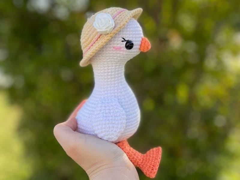 Amigurumi Cute Goose Free Pattern-2