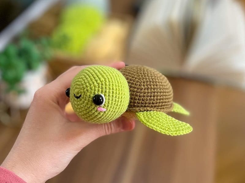 Amigurumi Cute Turtle Free Pattern-3