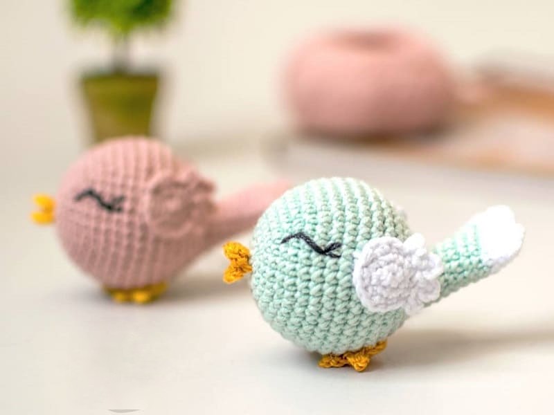 Amigurumi Little Bird Free Pattern-2