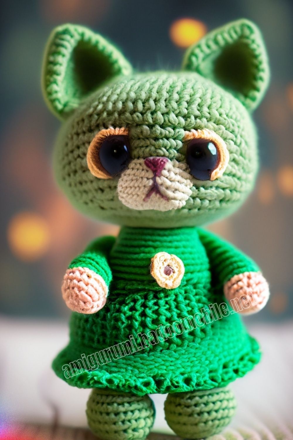 Amigurumi Cat With Bag Free Pattern-2 - Free Amigurumi Crochet