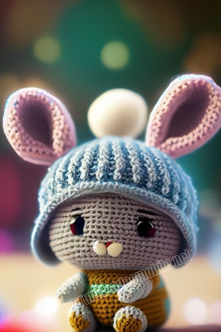 Amigurumi Little Cute Bunny Free Pattern-4 – Free Amigurumi Crochet